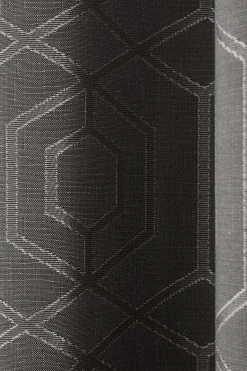 Curtina Camberwell Geo Lined Eyelet Curtains -Louis De Poortere Shop 178564s3