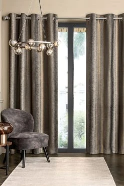 Next Metallic Stripe Curtains