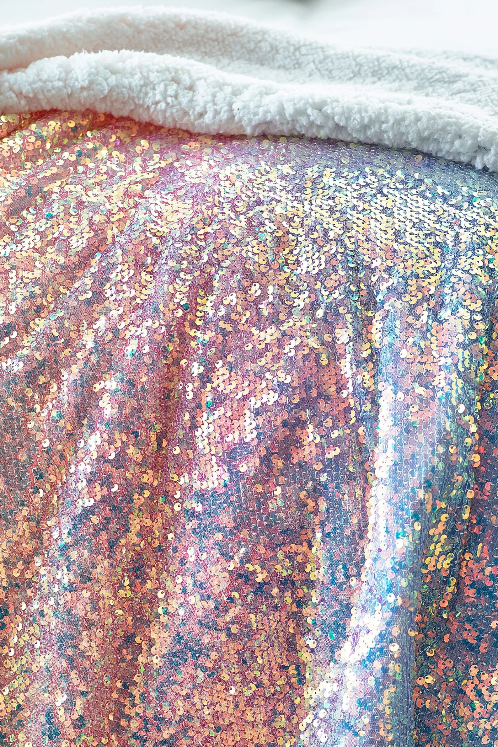 Rainbow Ombre Sequin Fleece Throw Next Rainbow Ombre Sequin Fleece Throw -Louis De Poortere Shop 304333s2 scaled