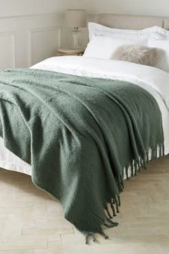 Next Soft Faux Mohair Throw