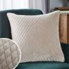 Next Velvet Quilted Hamilton Cushion -Louis De Poortere Shop 361 974s