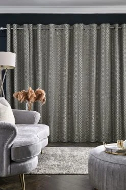 Next Woven Geometric Curtains -Louis De Poortere Shop 391028s2