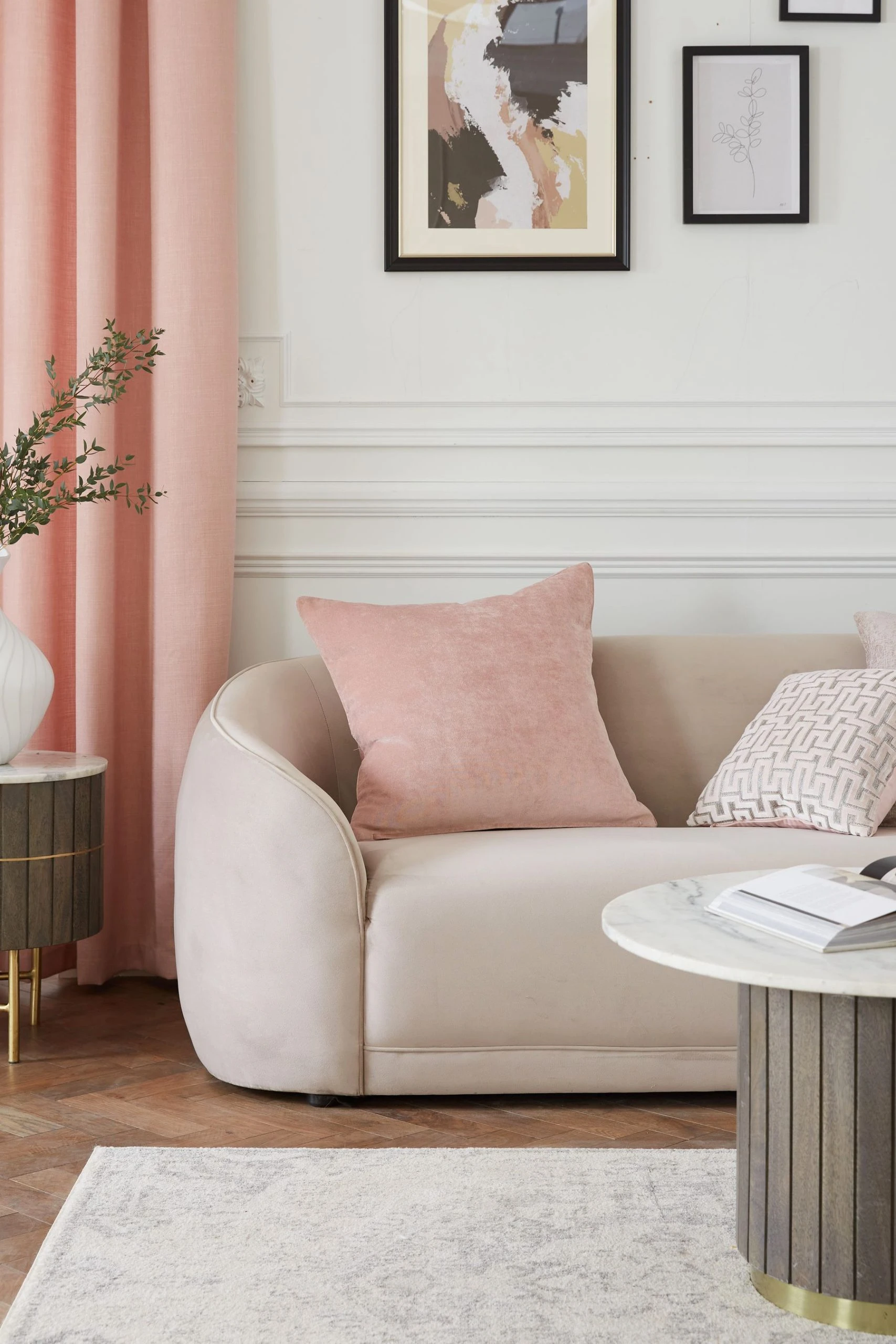 Next Soft Velour Cushion 3 Next Soft Velour Cushion