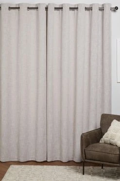 Next Fine Bouclé Eyelet Lined Curtains 4 Next Fine Bouclé Eyelet Lined Curtains -Louis De Poortere Shop 400 852s3