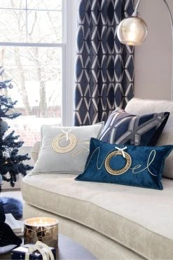 Next Collection Luxe Geometric Velvet Cushion 12 Next Collection Luxe Geometric Velvet Cushion -Louis De Poortere Shop 423 485s4