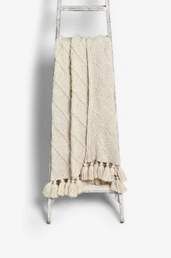 Next Chunky Cable Knit Throw -Louis De Poortere Shop 452 193s4