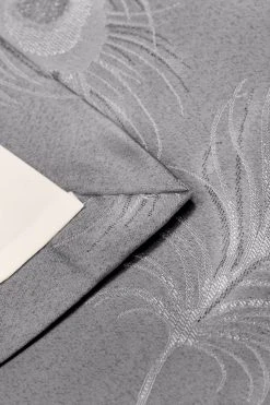 Curtina Feather Jacquard Lined Eyelet Curtains 9 Curtina Feather Jacquard Lined Eyelet Curtains -Louis De Poortere Shop 491556s4