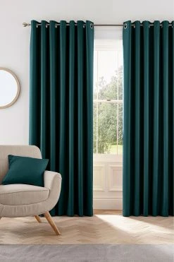Helena Springfield Eden Lined Eyelet Curtains