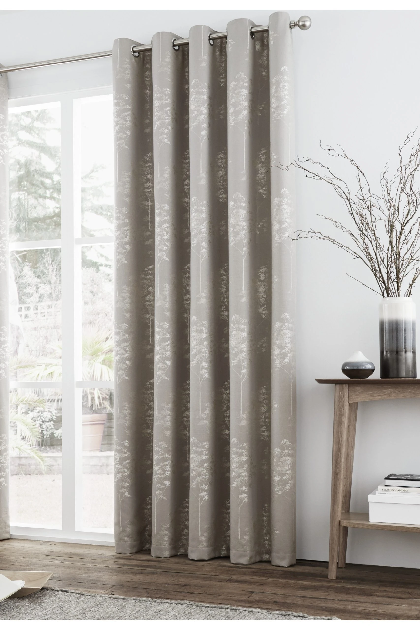 Curtina Elmwood Luxury Jacquard Eyelet Curtains 3 Curtina Elmwood Luxury Jacquard Eyelet Curtains