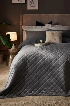 Next Hamilton Velvet Quilted Bedspread -Louis De Poortere Shop 549834s3