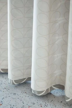 Orla Kiely Linear Stem Geo Eyelet Curtains -Louis De Poortere Shop 605686s3