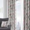 Fusion Lennox Ogee Eyelet Curtains -Louis De Poortere Shop 625 231s