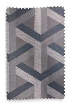 Next Jacquard Optical Geometric Curtains -Louis De Poortere Shop 639 052s5