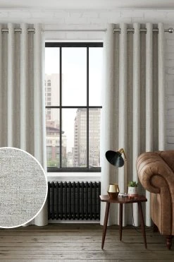 Next Textured Fleck Curtains