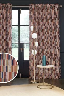 Next Jacquard Blocks Curtains