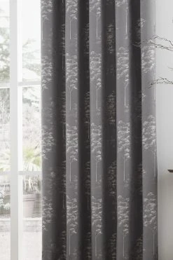 Curtina Elmwood Luxury Jacquard Eyelet Curtains