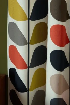 Orla Kiely Stem Eyelet Curtains -Louis De Poortere Shop 750775s3