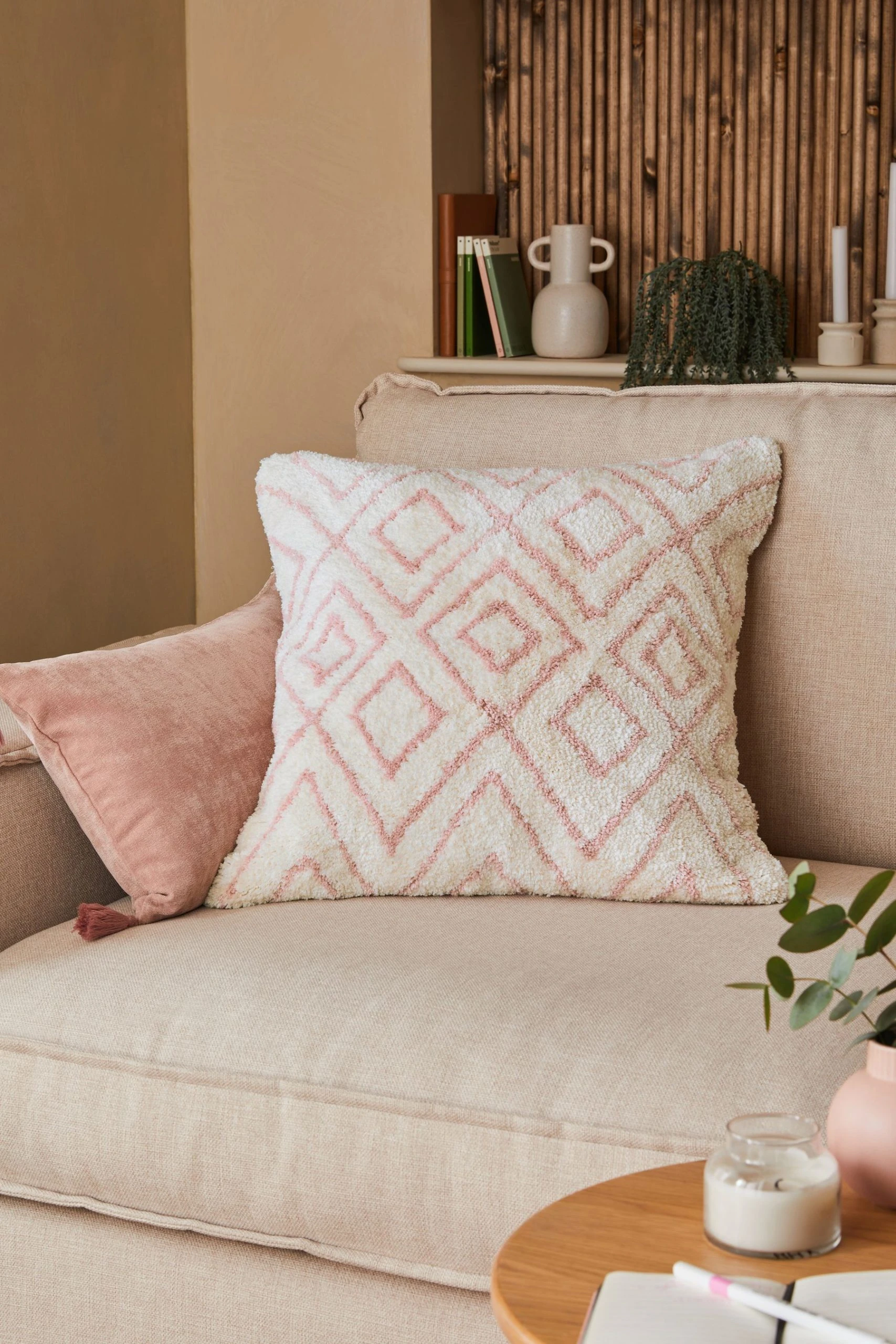 Next Tufted Berber Cushion 4 Next Tufted Berber Cushion - Image 2