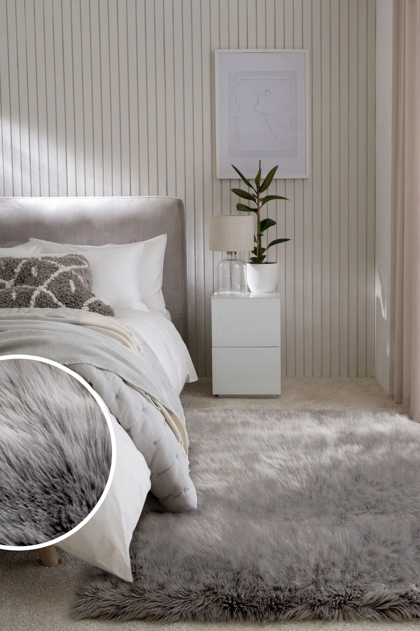 Next Arctic Cosy Faux Fur Rug 3 Next Arctic Cosy Faux Fur Rug