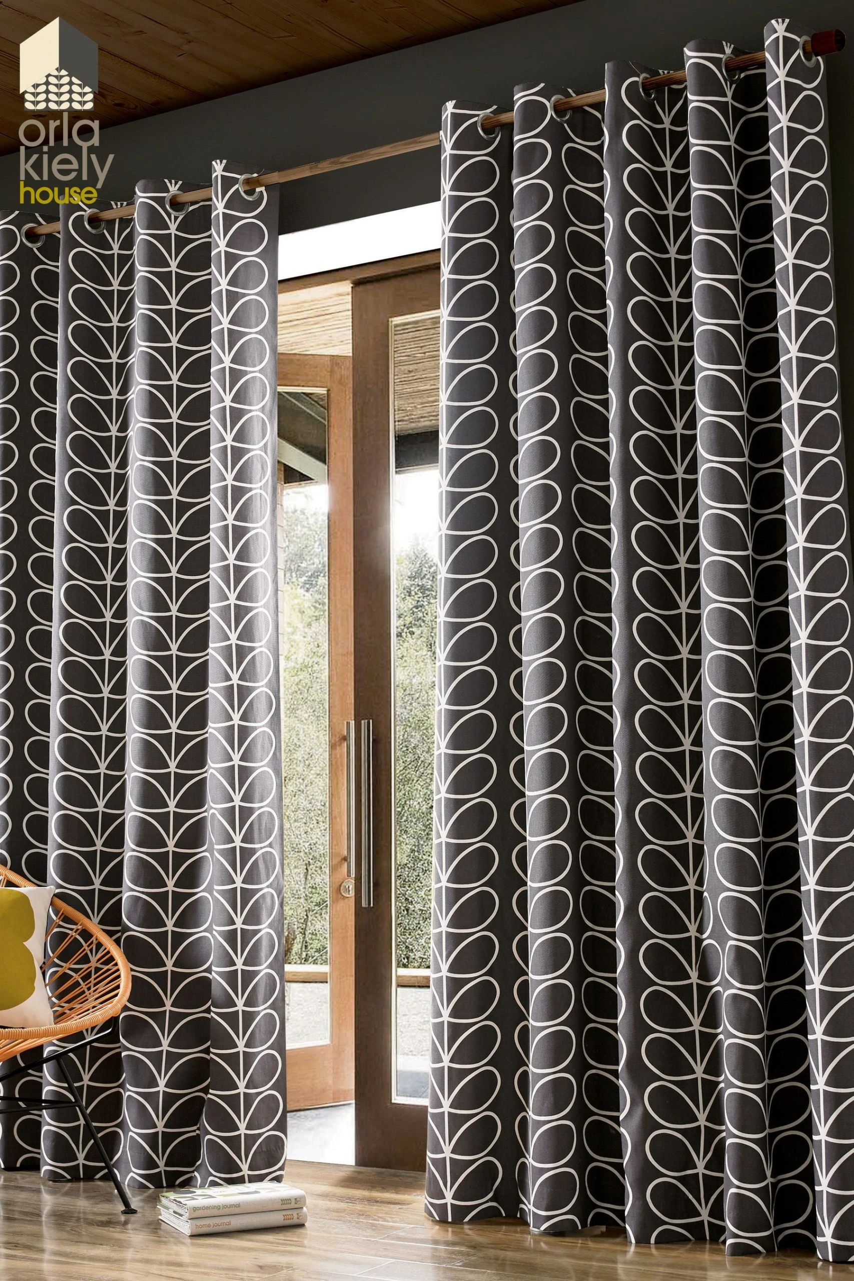 Orla Kiely Eyelet Curtains 3 Orla Kiely Eyelet Curtains