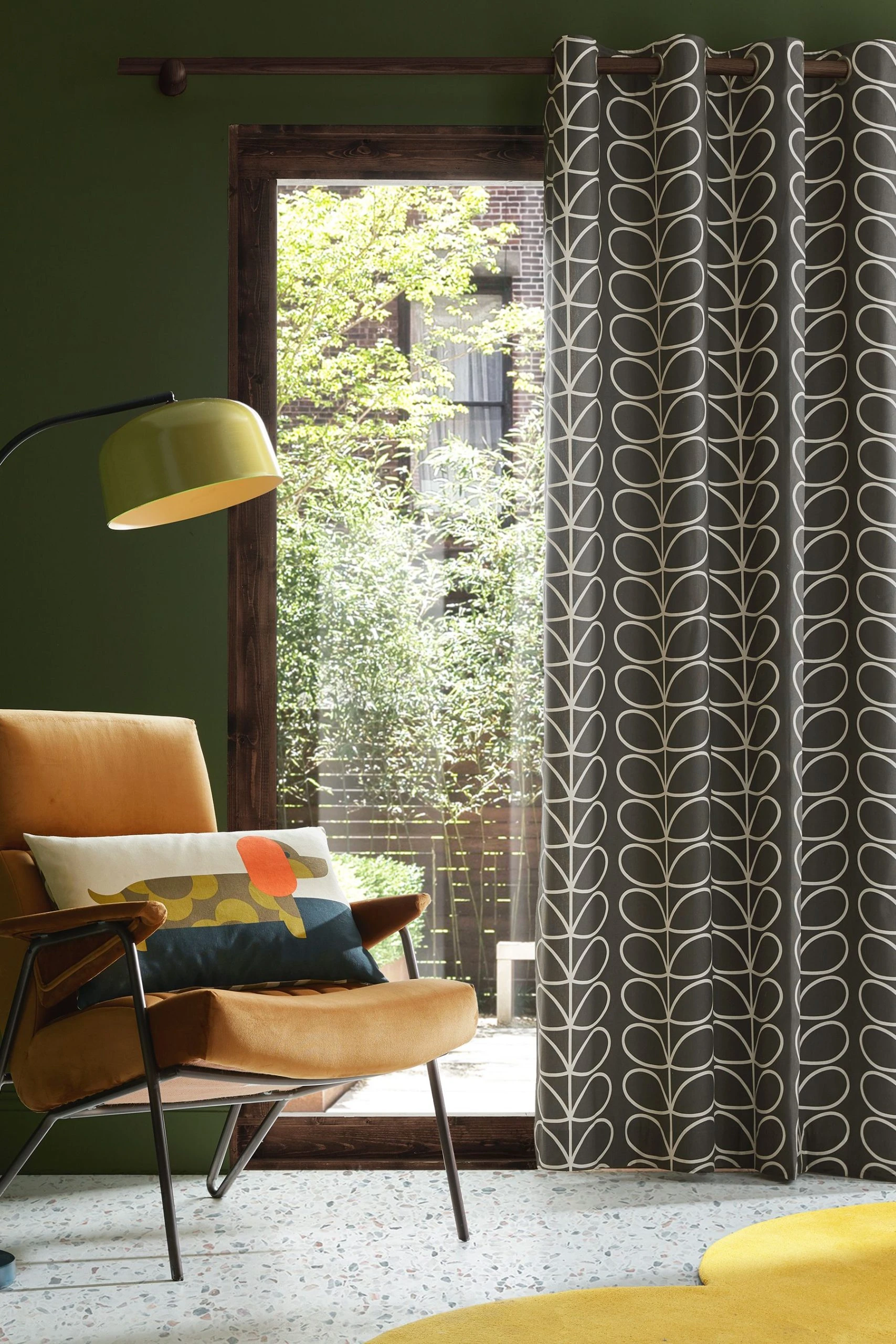 Orla Kiely Eyelet Curtains 4 Orla Kiely Eyelet Curtains - Image 2