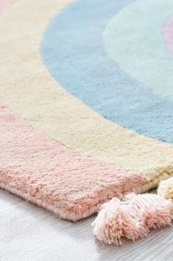 Next Rainbow Tassel Kids Rug -Louis De Poortere Shop 760871s3