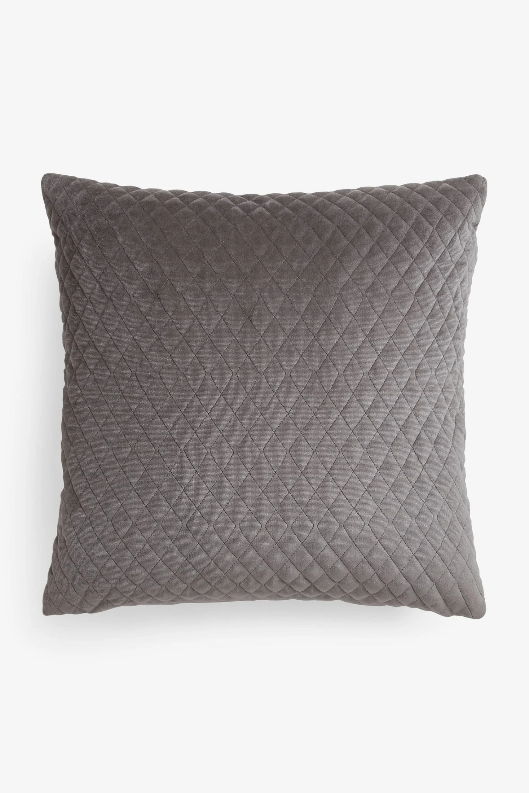 Next Velvet Quilted Hamilton Cushion 6 Next Velvet Quilted Hamilton Cushion - Image 4
