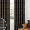 Next Cedar Check Eyelet Curtains -Louis De Poortere Shop 773 317s