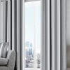 Fusion Whitworth Eyelet Curtains -Louis De Poortere Shop 787 421s