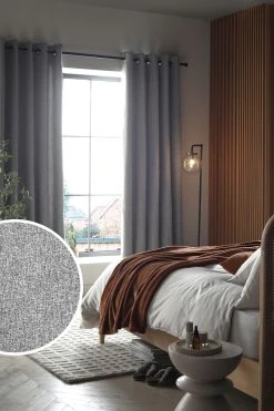 Next Soft Marl Curtains