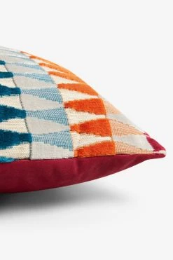 Next Brights Velvet Geo Cushion 11 Next Brights Velvet Geo Cushion -Louis De Poortere Shop 879 462s3