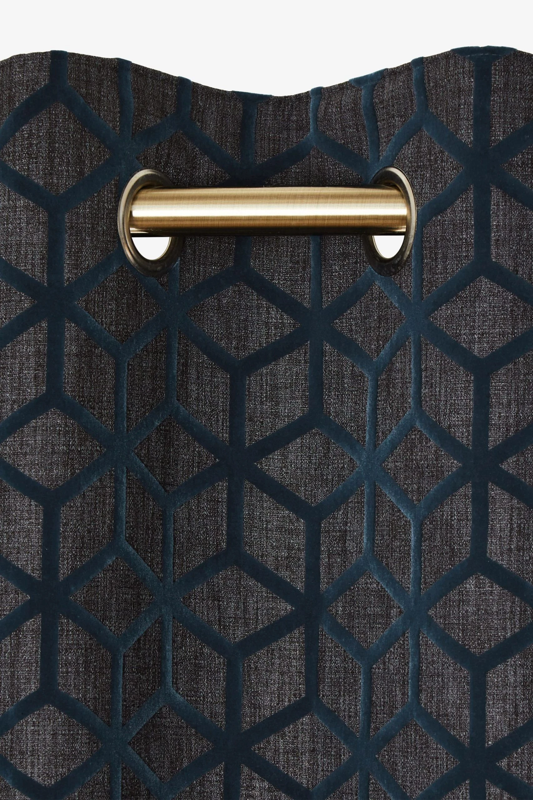 Flocked Velvet Geometric Curtains Next Flocked Velvet Geometric Curtains -Louis De Poortere Shop 914 067s4 scaled
