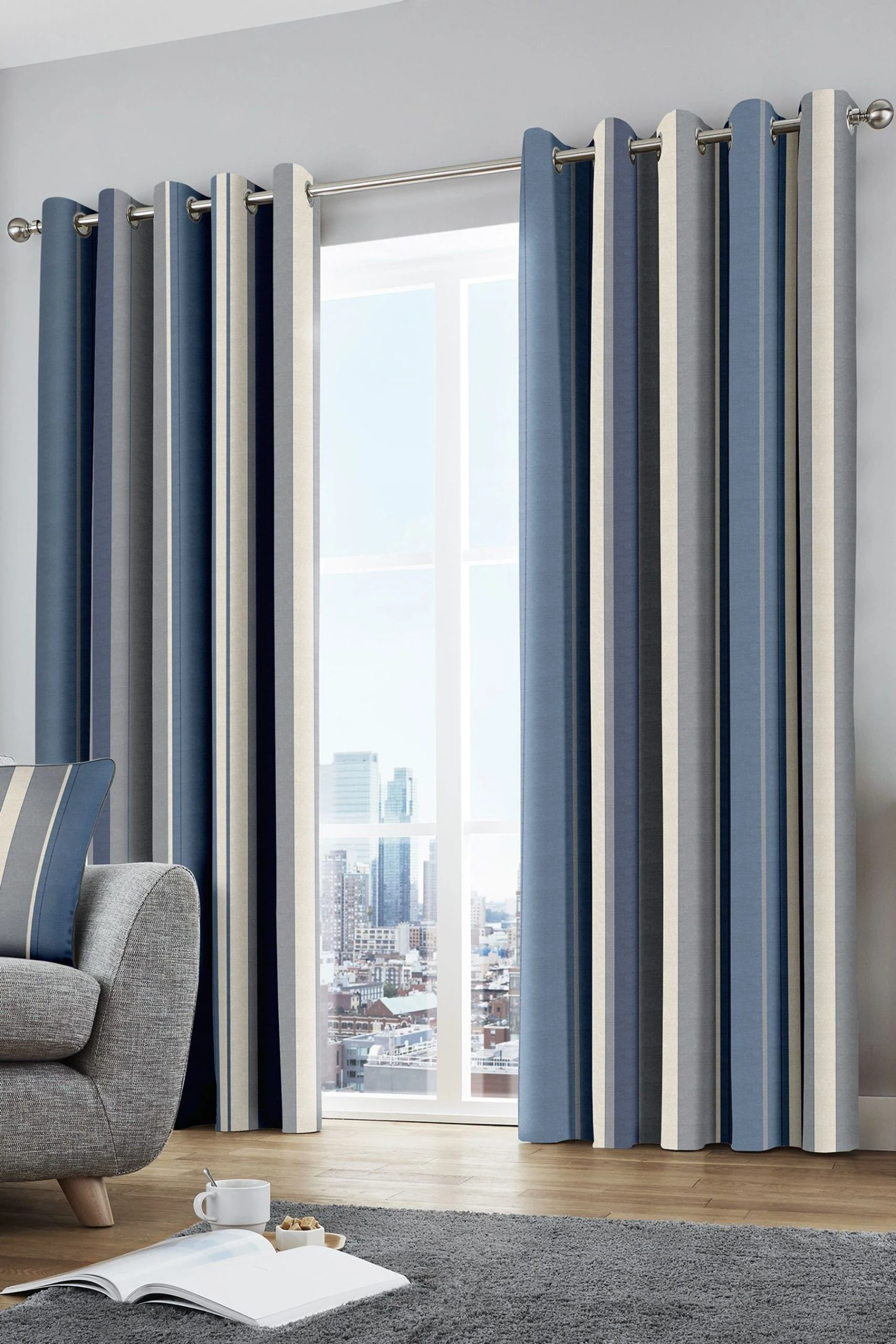 Fusion Whitworth Eyelet Curtains 3 Fusion Whitworth Eyelet Curtains