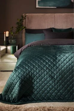 Next Hamilton Velvet Quilted Bedspread 3 Next Hamilton Velvet Quilted Bedspread -Louis De Poortere Shop 945024s