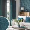 Next Heavyweight Chenille Curtains -Louis De Poortere Shop 956 488s