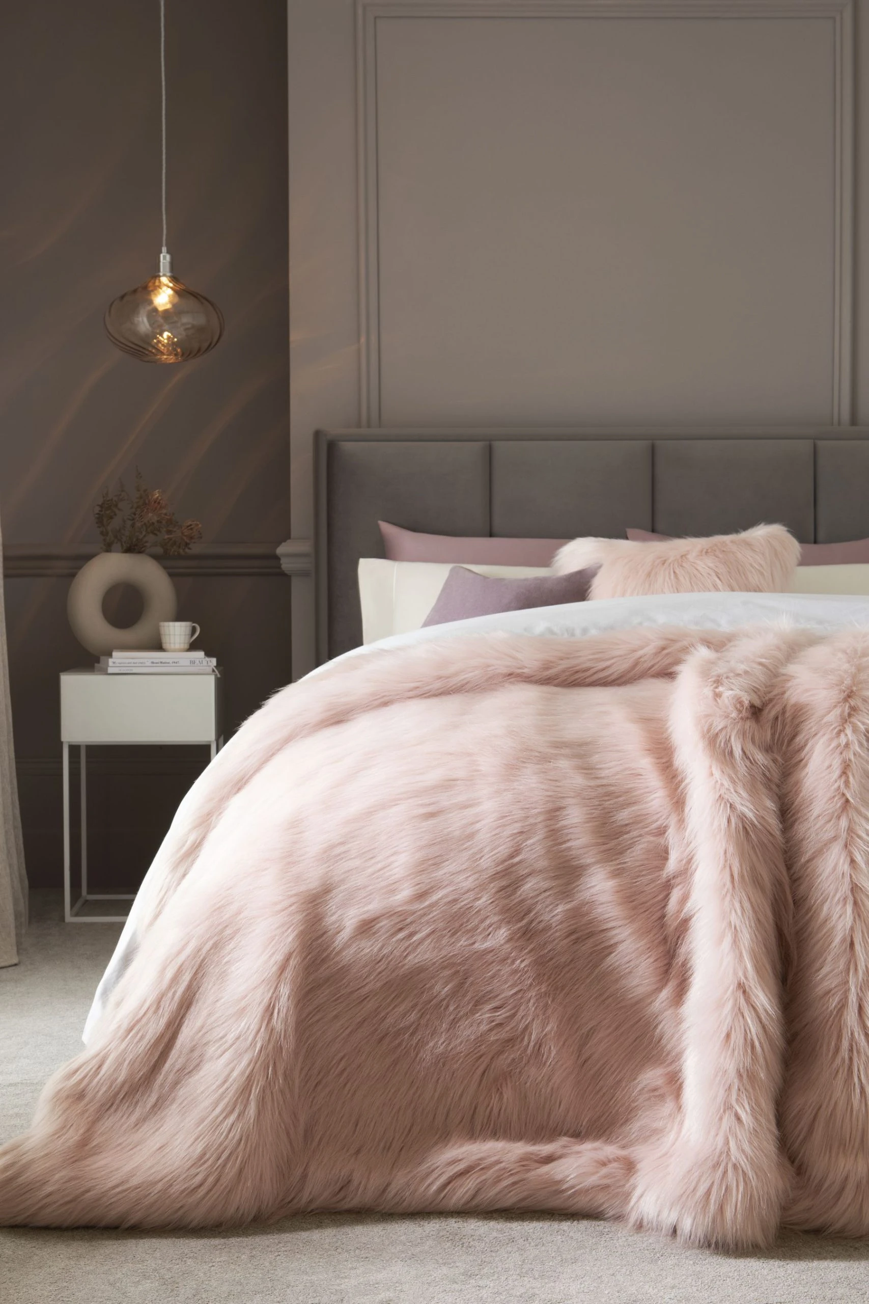 Long Faux Fur Throw Next Long Faux Fur Throw -Louis De Poortere Shop 984 398s scaled