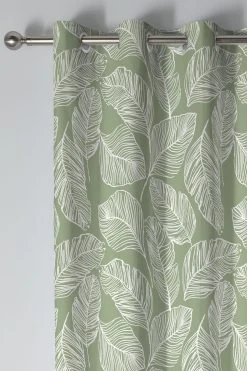 Fusion Eyelet Curtains -Louis De Poortere Shop A10047s3