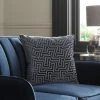 Next Cut Velvet Maze Geo Cushion 2 Next Cut Velvet Maze Geo Cushion -Louis De Poortere Shop A56 351s