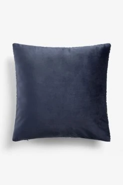 Next Cut Velvet Maze Geo Cushion -Louis De Poortere Shop A56 351s5