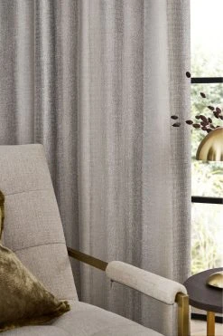 Next Metallic Stripe Curtains