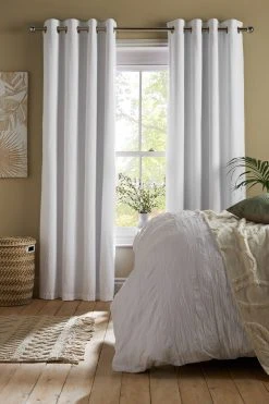 Next Soft Crinkle Blackout Curtains -Louis De Poortere Shop A60147s2