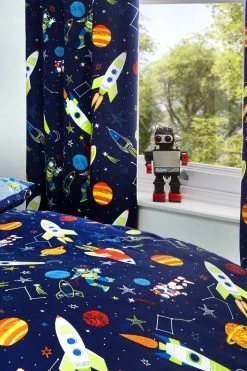 Bedlam Super Sonic Pencil Pleat Curtains