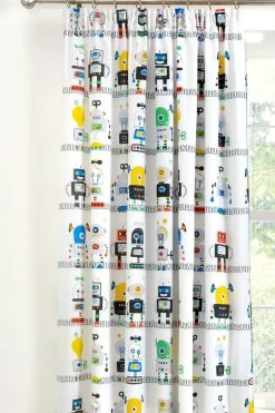 Bedlam Robots Curtains