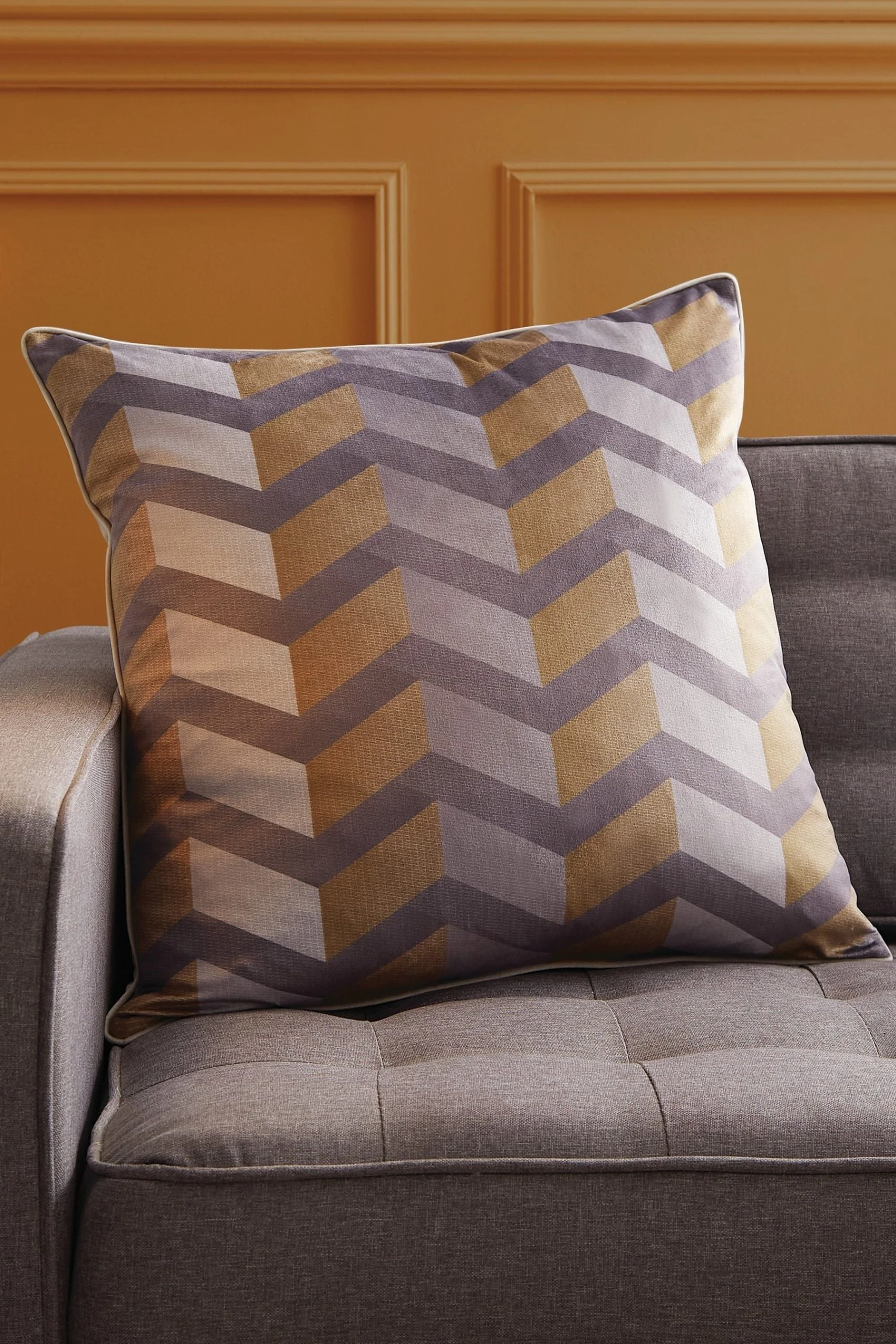 Hyperion Evander Geo Velour Digital Print Large Cushion Hyperion Evander Geo Velour Digital Print Large Cushion -Louis De Poortere Shop A79425s scaled