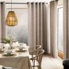 Next Chenille Wave Eyelet Curtains -Louis De Poortere Shop A90 172s