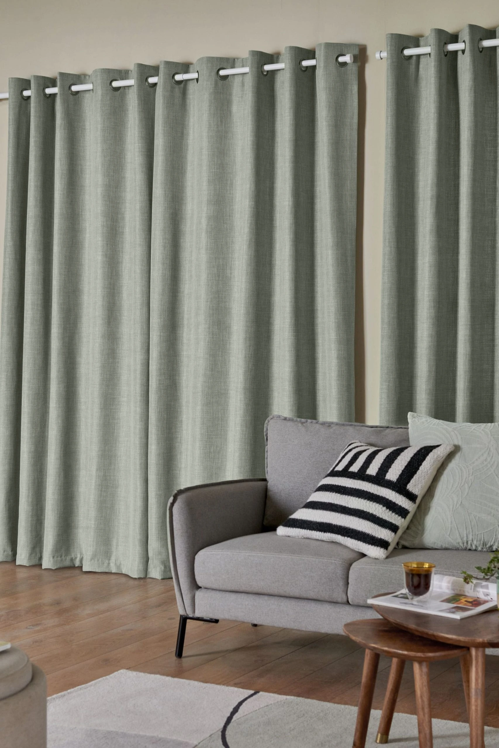 Textured Eyelet Curtains Next Textured Eyelet Curtains -Louis De Poortere Shop A90173s2 scaled