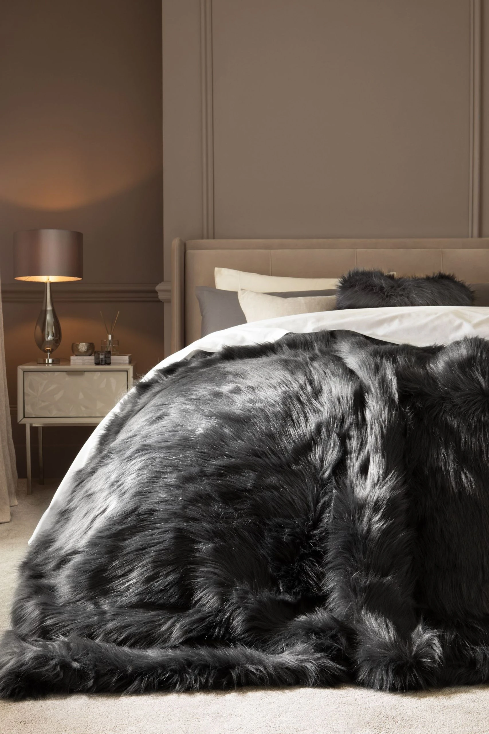 Long Faux Fur Throw Next Long Faux Fur Throw -Louis De Poortere Shop A94 200s scaled