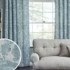 Next Restore Damask Eyelet Curtains -Louis De Poortere Shop C00 353s