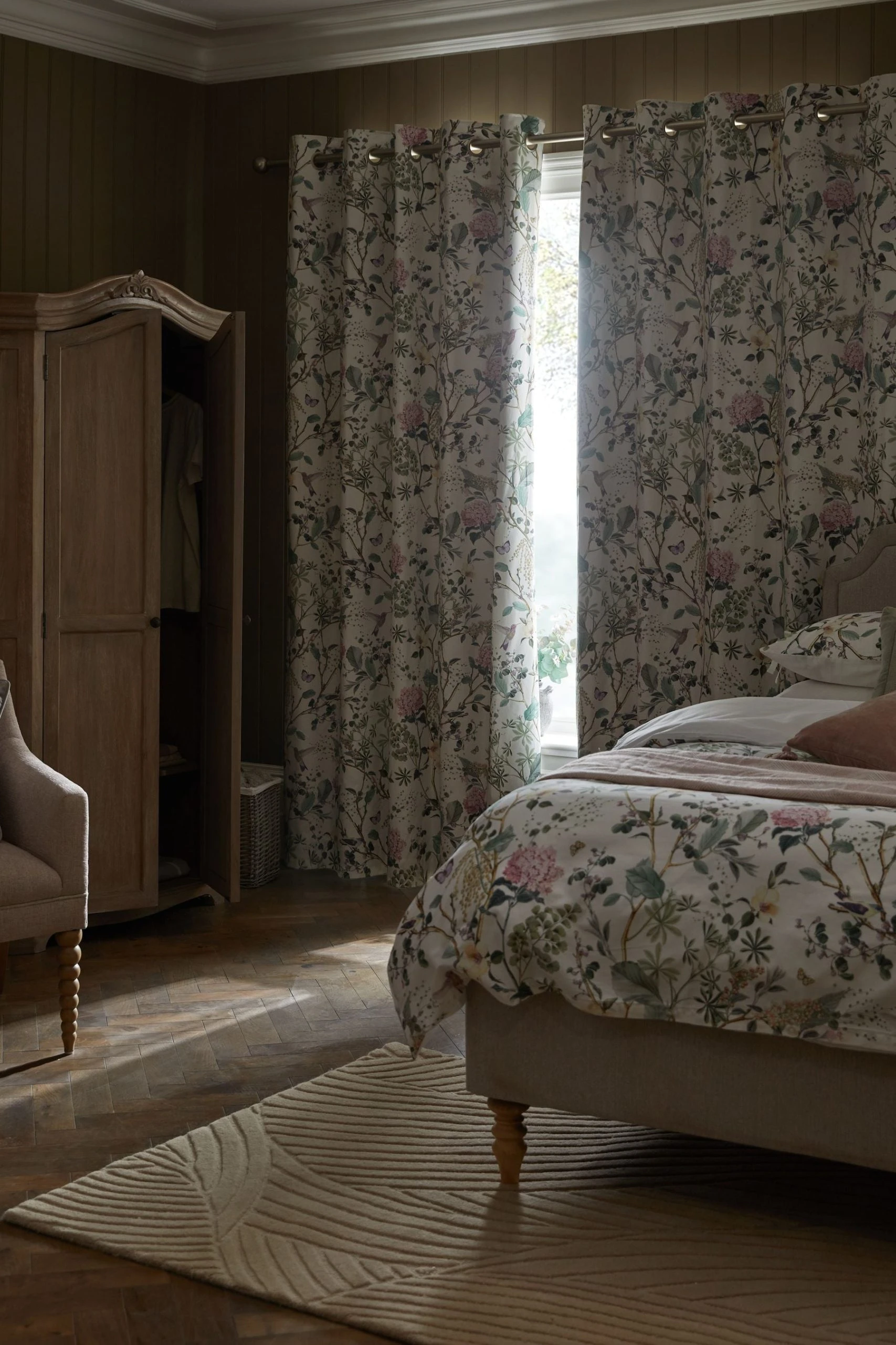 Reflections Floral Curtains Next Reflections Floral Curtains -Louis De Poortere Shop C00596s2 scaled