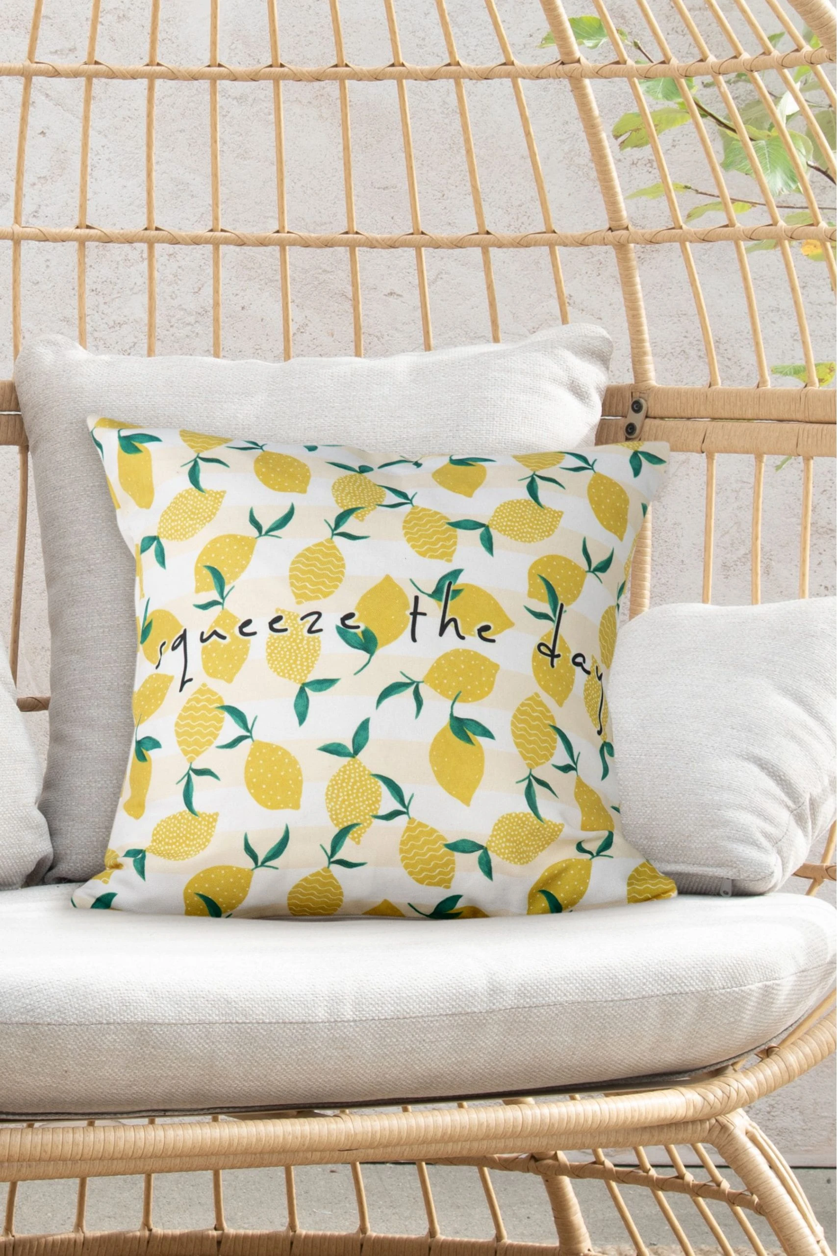 Next Squeeze The Day Lemon Cushion 3 Next Squeeze The Day Lemon Cushion